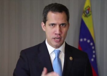 Juan Guaidó. Pdte. (E) de Venezuela. Foto captura de video.