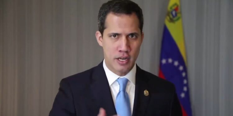 Juan Guaidó. Pdte. (E) de Venezuela. Foto captura de video.