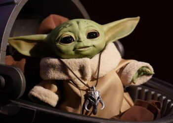 Baby Yoda. Hasbro. Foto de archivo.
