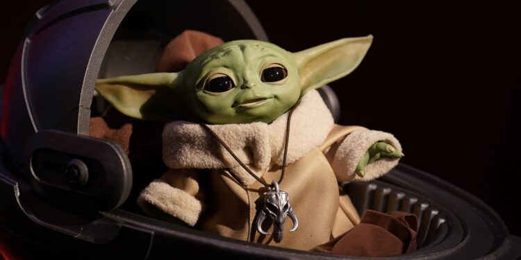 Baby Yoda. Hasbro. Foto de archivo.