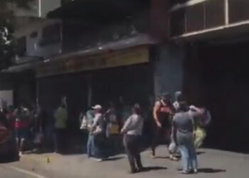 Caracas Avenida Fuerzas Armadas. 28Mar2020. Foto captura de video.