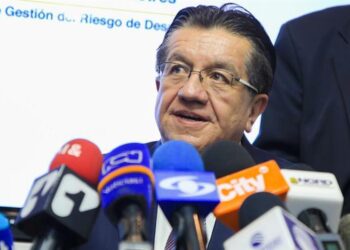 Fernando Ruiz Gómez, ministro de salud de Colombia. EFE