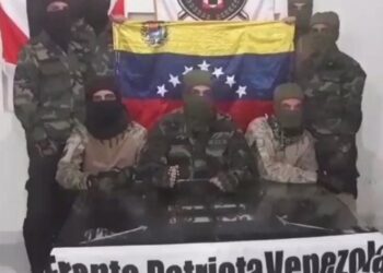 Grupo Frente Patriota Venezolano. Foto captura de video.