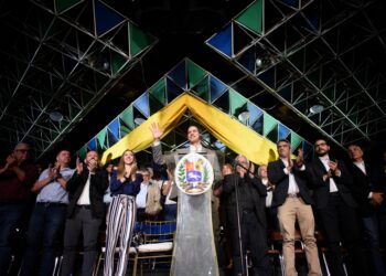 Juan Guaidó. Pdte. (E) de Venezuela. 7Mar2020. Foto Prensa Leo Álvarez.