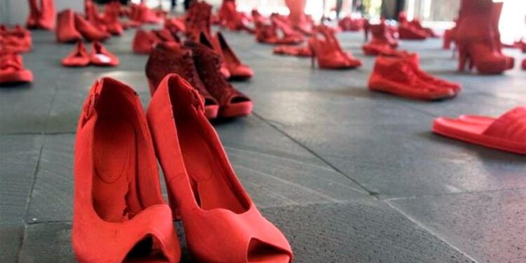 Protesta feminicidios en México. Foto agencias.