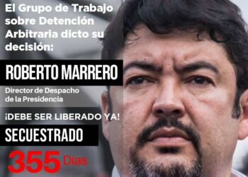Roberto Marrero 355 días detenido por el régimen de Maduro. 9Mar2020.