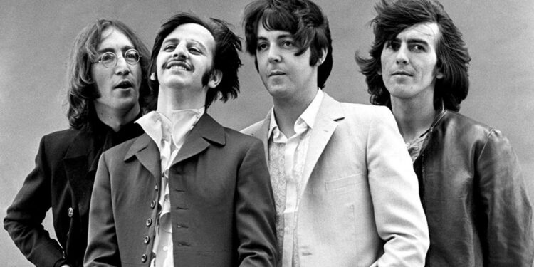 The Beatles. Foto de archivo.