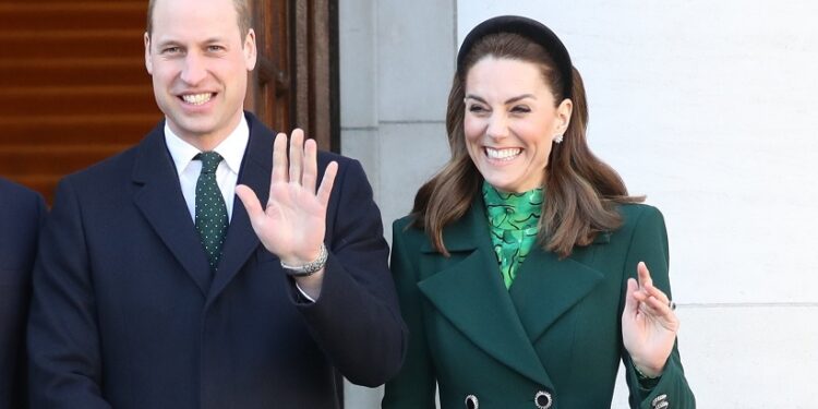 Image Licensed to i-Images / Contacto) Picture Agency. 03/03/2020. Dublin, Ireland. The Duke and Duchess of Cambridge meeting the Taoiseach of Ireland in Dublin, on the first day of their visit to Ireland. (Stephen Lock / i-Images / Contacto)  03/03/2020 ONLY FOR USE IN SPAIN