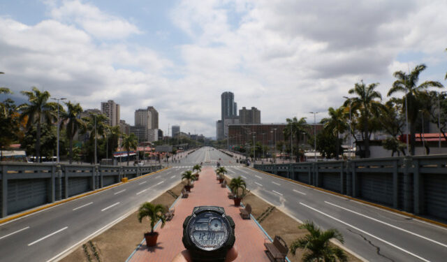 Avenida Bolívar, Caracas, 31 marzo 2020.
REUTERS/Manaure Quintero