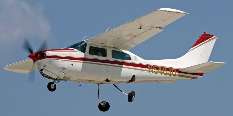 Avioneta Cessna N548JD. Foto referencial.