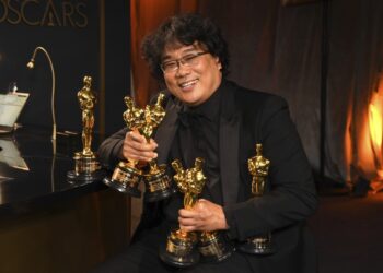 Bong Joon Ho. director de cine surcoreano. Foto Los Angeles Times.