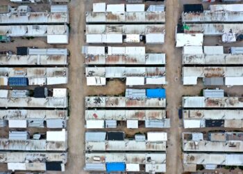 Campo de refugiados de Ritsona Grecia. Foto agencias.