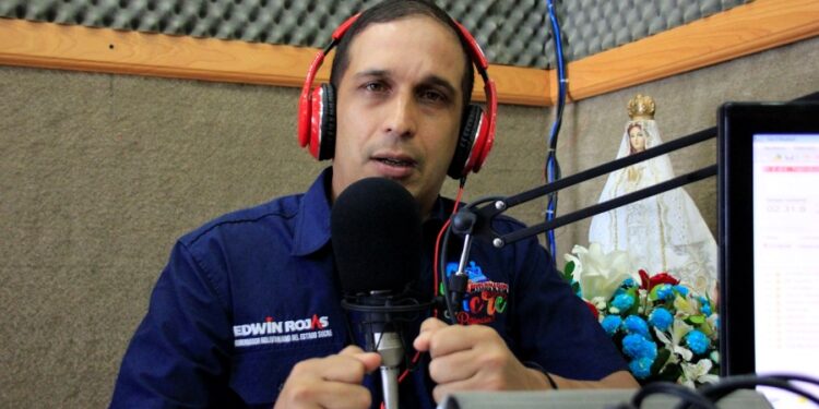 El gobernador del estado Sucre Edwin Rojas. Foto Radio Cayaurima.
