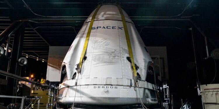 SpaceX. Foto NASA.