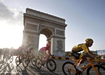 Tour de Francia. Foto de archivo.