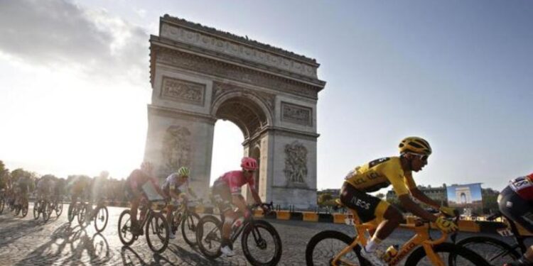 Tour de Francia. Foto de archivo.