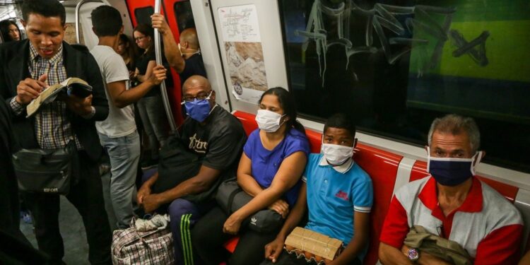 Vzla, coronavirus, Metro de Caracas. Foto El Nacional.
