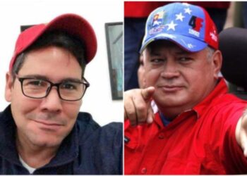Winston Vallenilla y Diosdado Cabello. Foto collage.