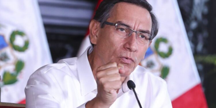El expresidente peruano Martín Vizcarra. Foto Semana.