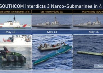 4 narcosubmarinos. capturados. 29may2020.