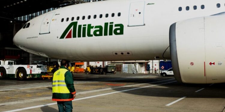 Alitalia. Foto de archivo.
