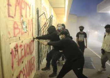 Disturbios EEUU. Foto agencias.