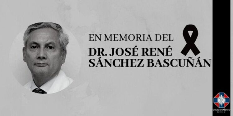 Dr. René Sánchez (+). Foto @colmedchile