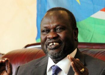El primer vicepresidente de Sudán del Sur y exlíder de la oposición armada, Riek Machar. Foto de archivo.