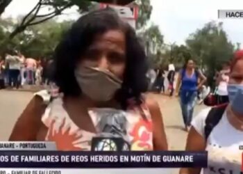 Familiares Matanza en Potuguesa. Foto captura de video.