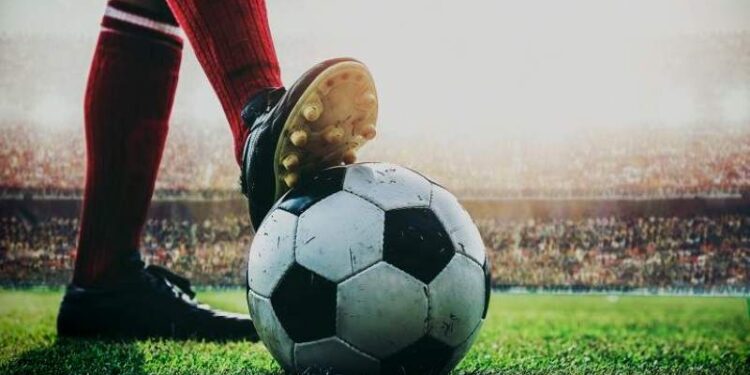 Fútbol, Foto de archivo.