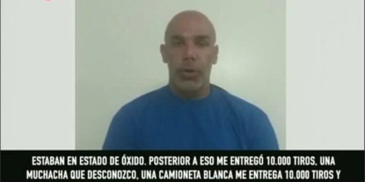 José Alberto Socorro Hernández, alias Pepero. Foto captura de video.