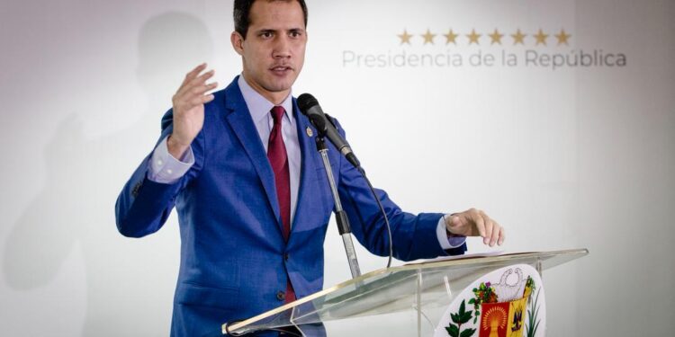 Juan Guaidó. Pdte. (E) de Venezuela. Foto Prensa Presidencial.