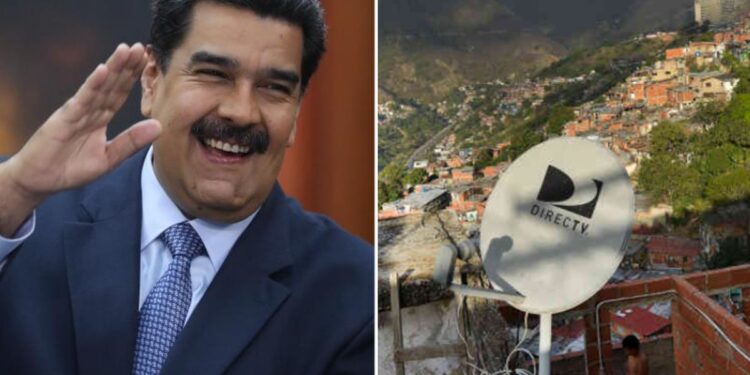 Maduro Directv. Foto collage Maduradas.