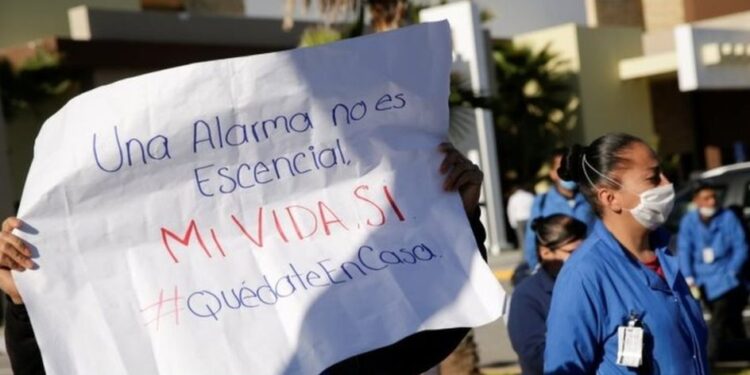 México coronavirus. Foto BBC Mundo.