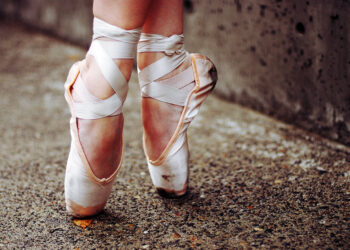 Zapatillas de ballet. Foto referencial.
