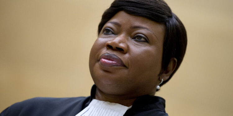 (FILES) In this file photo taken on September 29, 2015 at the International Criminal Court (ICC) in The Hague shows ICC chief prosecutor Fatou Bensouda whose office said on Arpil 5, 2019, the United States has revoked her visa over a possible investigation of American soldiers' actions in Afghanistan. (Photo by PETER DEJONG / POOL / AFP)