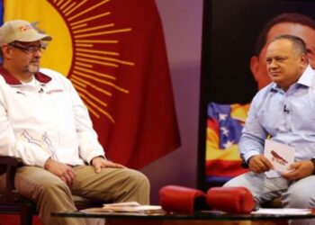 Diosdado Cabello y Francisco Ameliach. Foto de archivo.