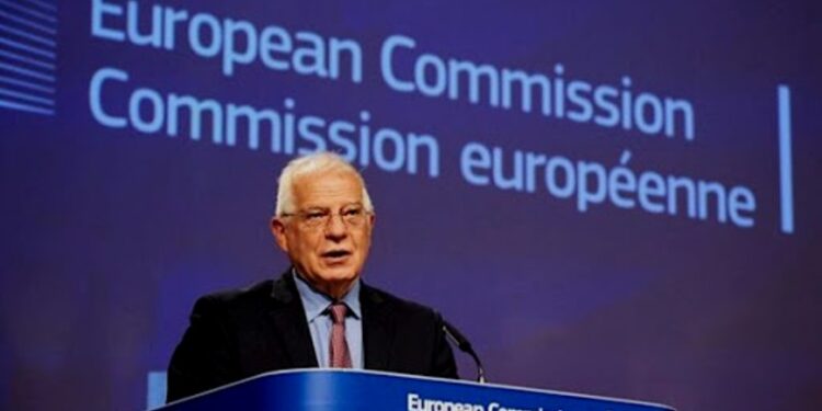 El alto representante de la Unión Europea para la Política Exterior, Josep Borrell. Foto de archivo.