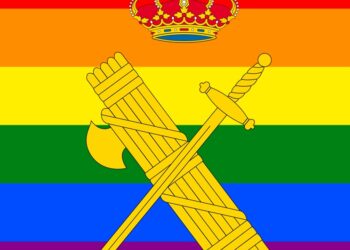 Guardia Civil de España LGBT. Foto @guardiacivil.