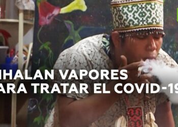 Indígenas Perú coronavirus. Foto captura de video RT.