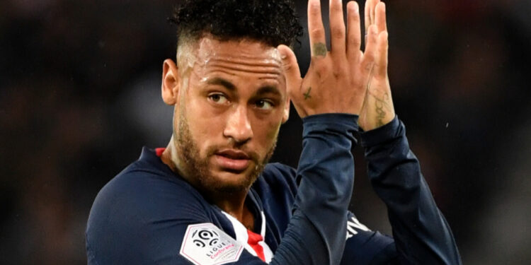 Neymar, durante un partido con el PSG BERTRAND GUAYAFP.