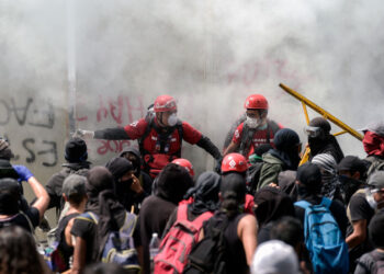 Protestas México 10Jun2020. Foto Agencias.