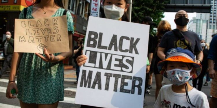 Tokio, marcha racismo. Foto EFE 14jun2020