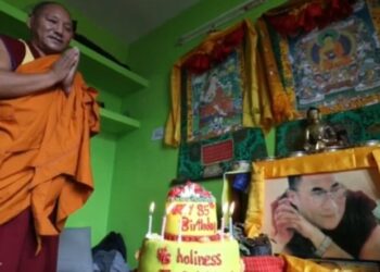 El dalai lama. Foto captura de video EFE.