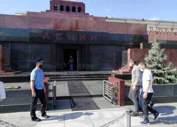 El mausoleo de Lenin. Foto de archivo.
