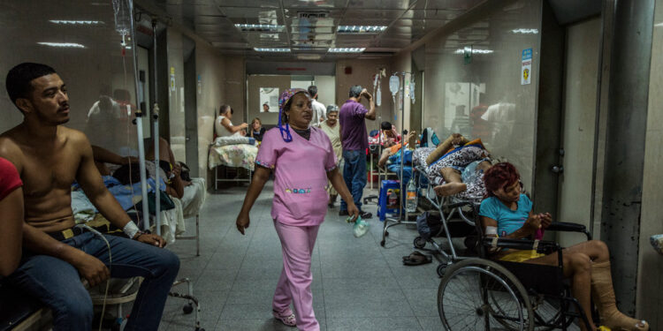 Hospital Venezuela. Foto Agencias.