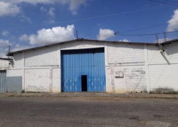 Zona industrial en Lara. Foto de archivo.