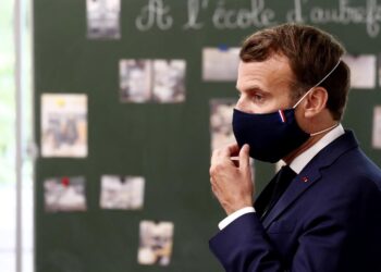 El presidente francés, Emmanuel Macron. Foto Agencias.