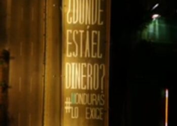 Honduras. Foto captura de video EFE.