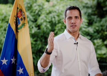 Juan Guaidó. Pdte. (E) de Venezuela.